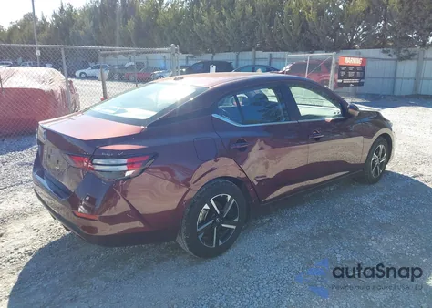 2025 Nissan Sentra Sv from USA, damaged, VIN 3N1AB8CV5SY325226